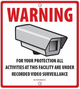 Generic CCTV Decal – 10 Pack - AZD-CCTV Generic CCTV Decal – 10 Pack - AZD-CCTV